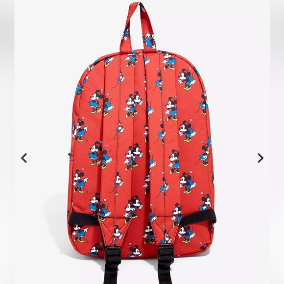 Disney Loungefly Minnie Mouse Classic Red Backpack‎ - Picture 3 of 10
